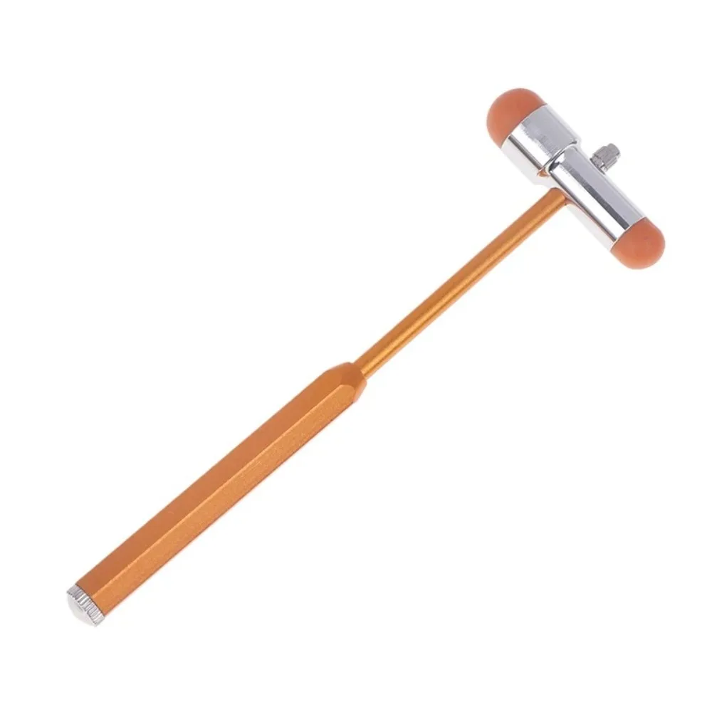 Multifunctional Plastic Percussion Hammer Dual Head Ergonomic Grip Handle Neurological Testing Hammer Tendon Hammer Household