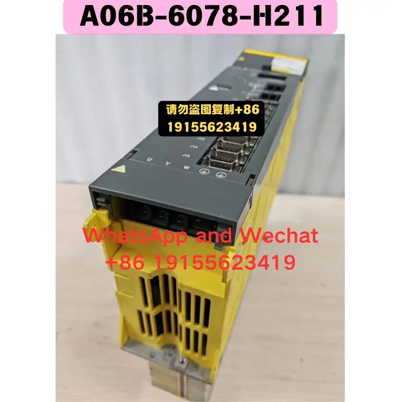 Used OEM disassembled parts A06B-6078-H211 Driver Functional test OK