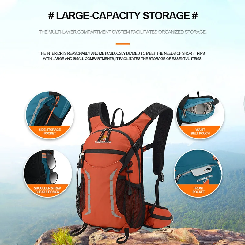 Large Capacity Hiking Backpack 2