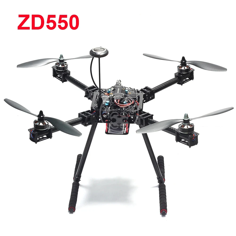 ZD550 550mm Carbon Fiber Quadcopter APM2.8 Flight Control M8N 7N GPS QM4208 3508 Motor 40A ESC 1238 propeller OSD Combo Set