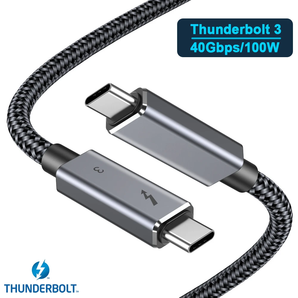 Type-C TO Type-c Data Line Usb4 Video High-speed Transmission Line Fast Charge 100W lightning 3 Data Cable 40Gbp/s PD100W