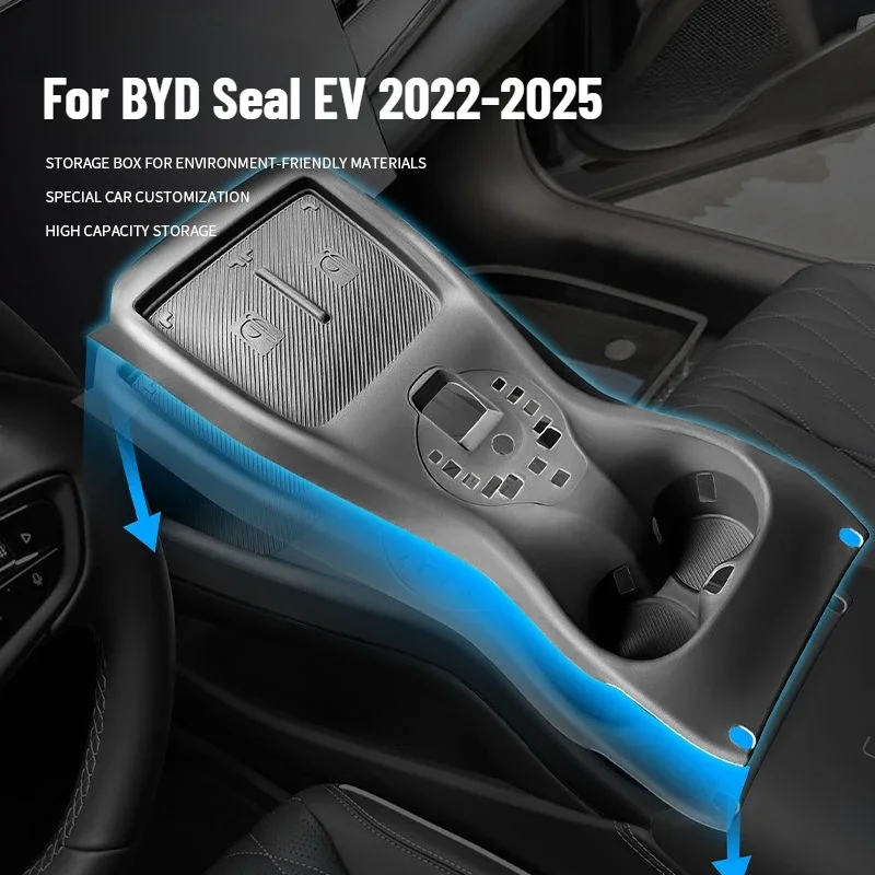For BYD Seal EV 2022-2025 Car Central Control Button Fully Cover Silicone Pad Anti-scratch Modified Protective Mats