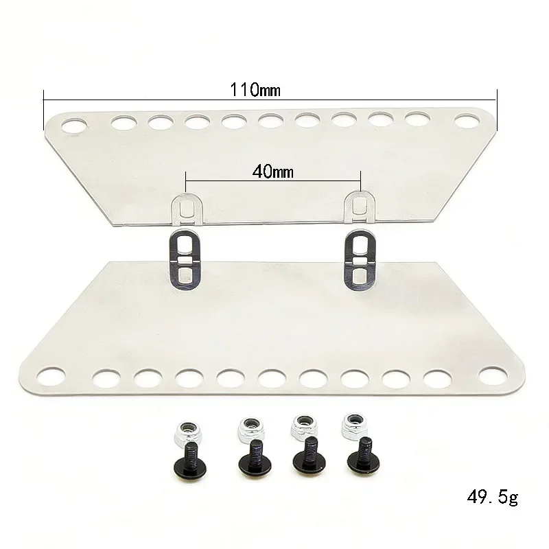 MN Model 1:12 D90 D91 RC Car Spare Parts Metal Pedal 95