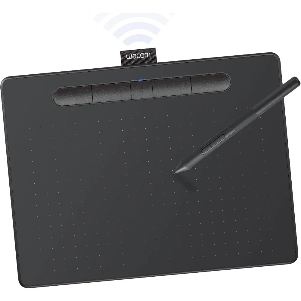 Bluetooth Graphic Tablet: Pen & Software, 4 ExpressKeys, Mac/Win/Chromebook, Ideal for Creators & Educators