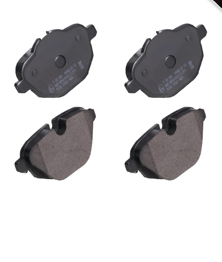 Low metal rear brake pads FOR BMW 520/523/525/528/530/X3