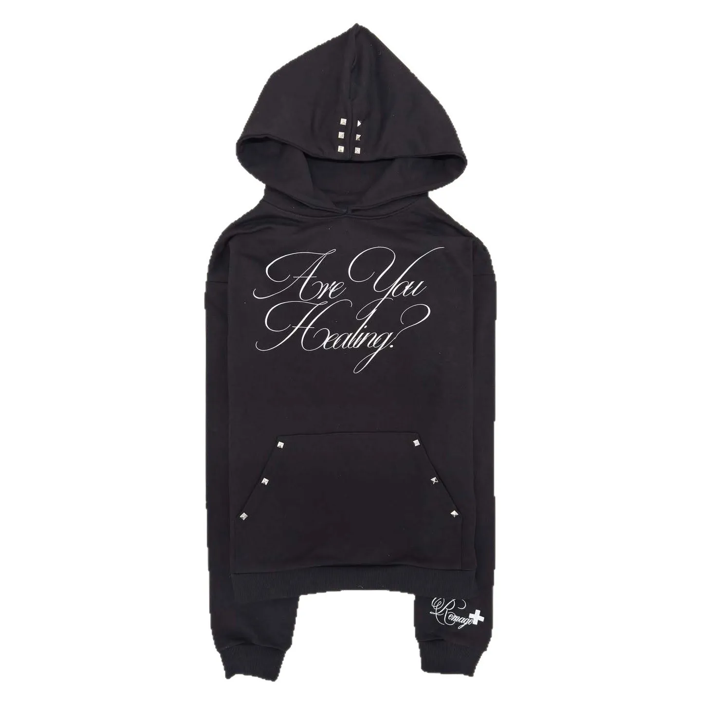 เสื้อฮู้ดฮิปฮอปสไตล์อเมริกันสำหรับผู้ชาย ฮาราจูกุ กอธิค พังก์ พิมพ์ลายตัวอักษร สไตล์ลำลอง ชุดกีฬา ร็อค กอธ ฮู้ดดี้ แฟชั่น y2k