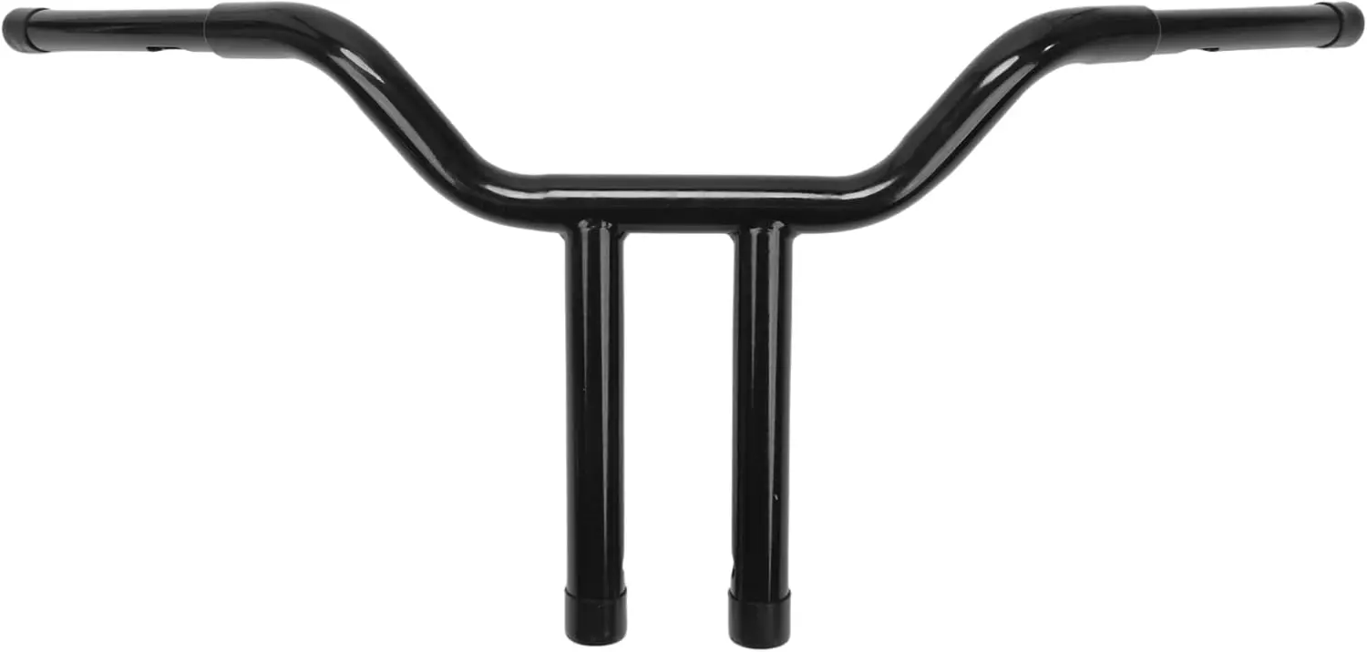 

14-дюймовый руль с Т-образной планкой, совместимый с Harley Softail Dyna Sportster Touring Road King, черный