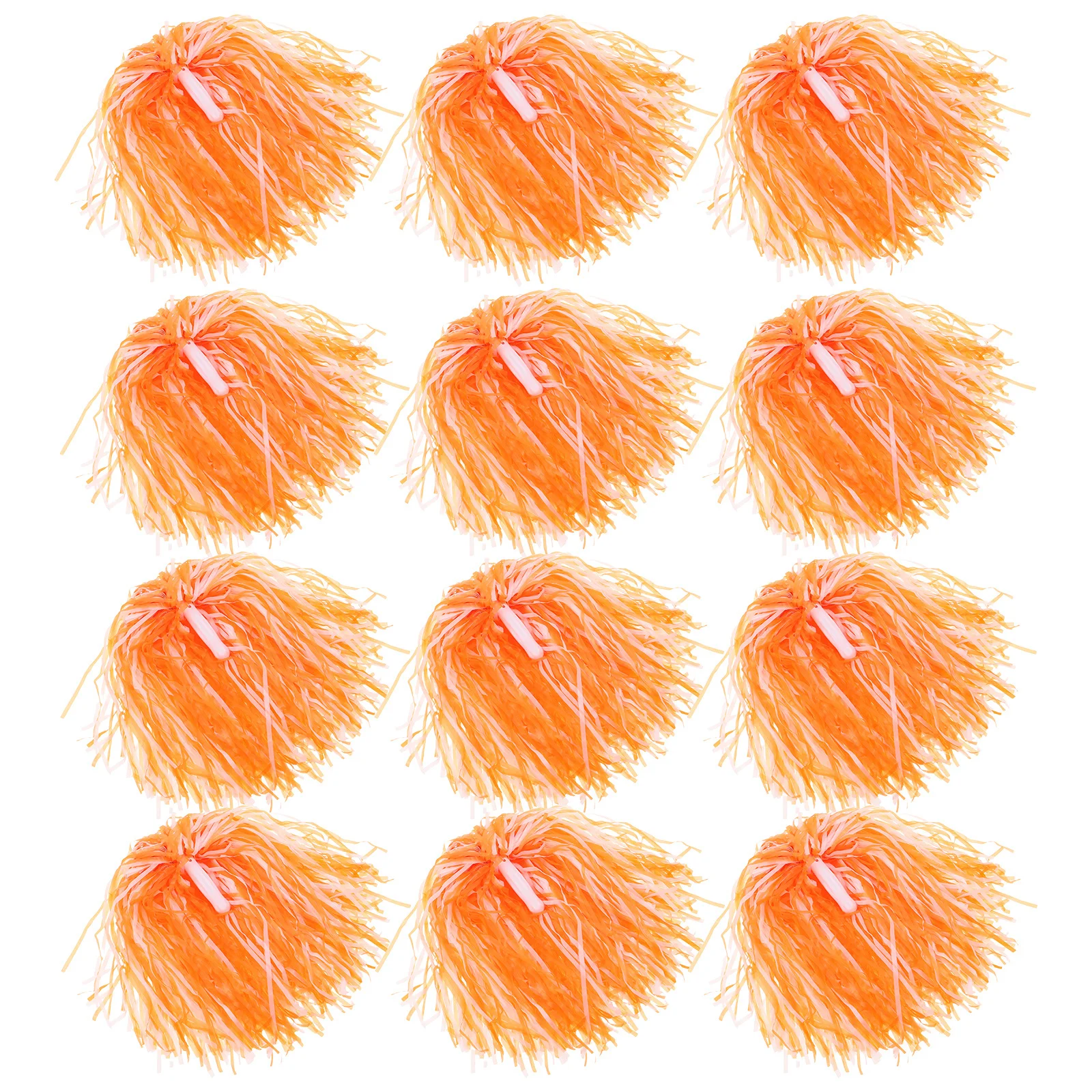 

18Pcs Cheerleading Pom Poms Lightweight Matte Handheld Team Spirit Accessories for School Events Sports Competitions Dance