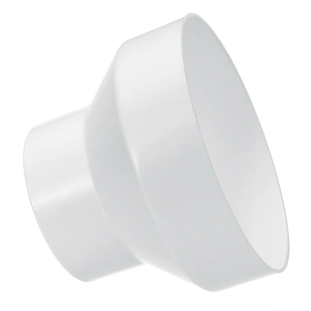 110/150/200mm Ventilation Pipe Reducer Adapter ABS Plastic Pipe Fittings For Air Ventilation Systems Pipe Connections Vents Part