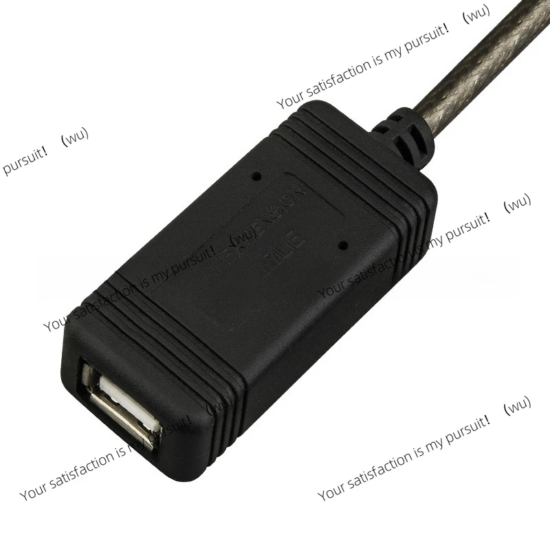 Industrial USB 2.0 extension cable with signal amplifier, USB data extension cable