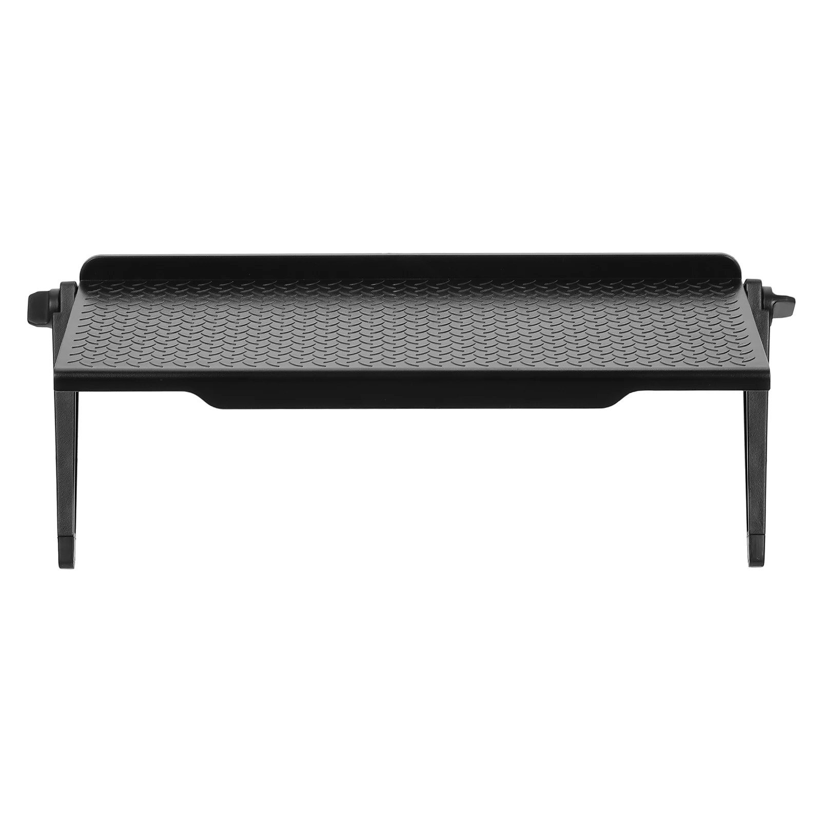 

Adjustable Computer Shelf Screen Storage Bracket Stand Punch Free Installation Stable Load Bearing Computer Screen Shelf