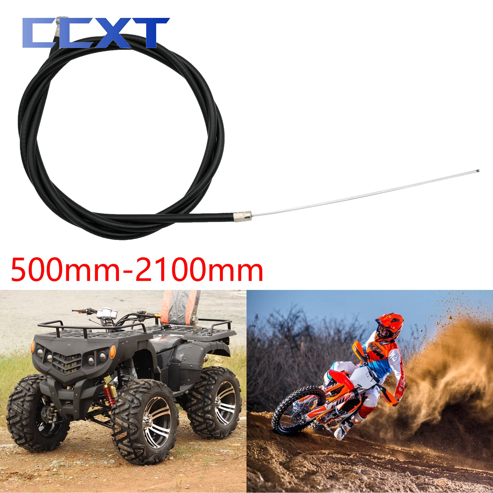 Universal 500mm-2100mm Brake Cable Line For ATV Motocross Bike Electric Scooter Mini Kids Minimoto Motocross Dirt Bike Universal