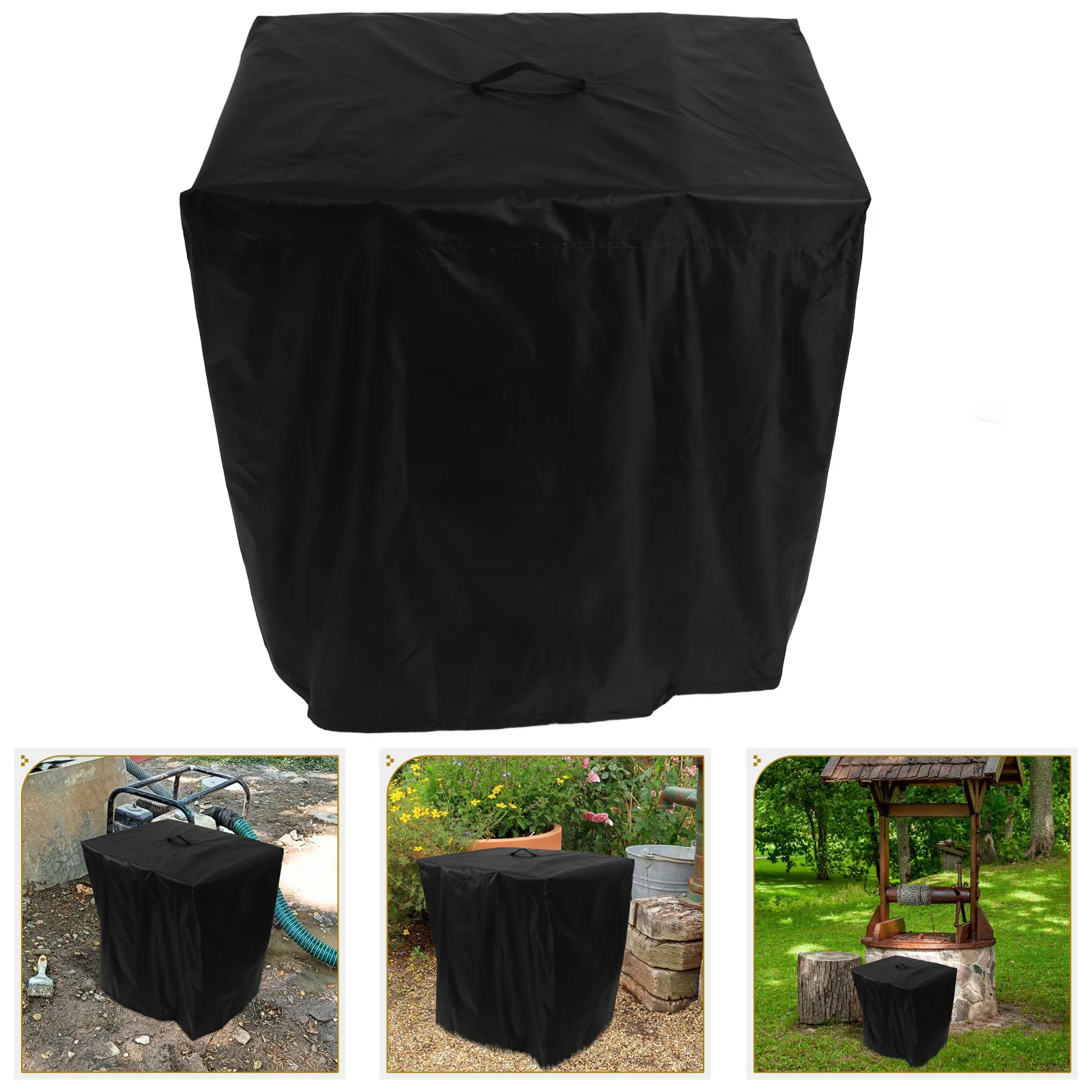 

1 шт., крышка насоса с песчаным фильтром для бассейна, водонепроницаемая ткань Оксфорд, маленькая для сада, улицы, защита от зимы, спа, обработка воды