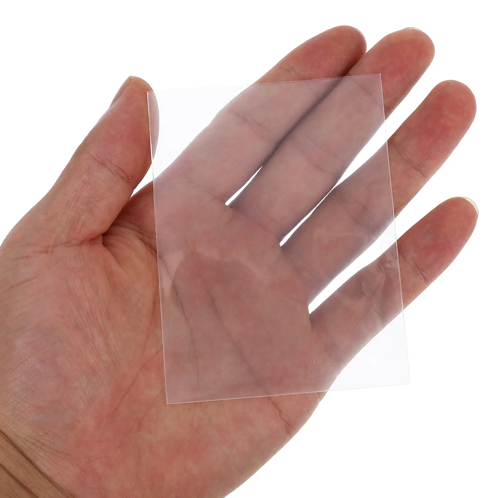 

50Pcs Plastic Card Sleeves Transparent Hard Plastic Protectors for Trading Sports Baseball Cards Baseball Card Sleeves