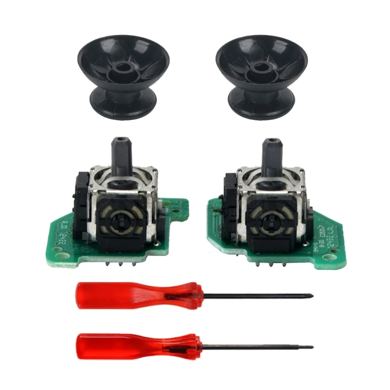 Reparación placa PCB, destornillador, Joystick, módulo palanca pulgar, accesorio juego repuesto para controlador