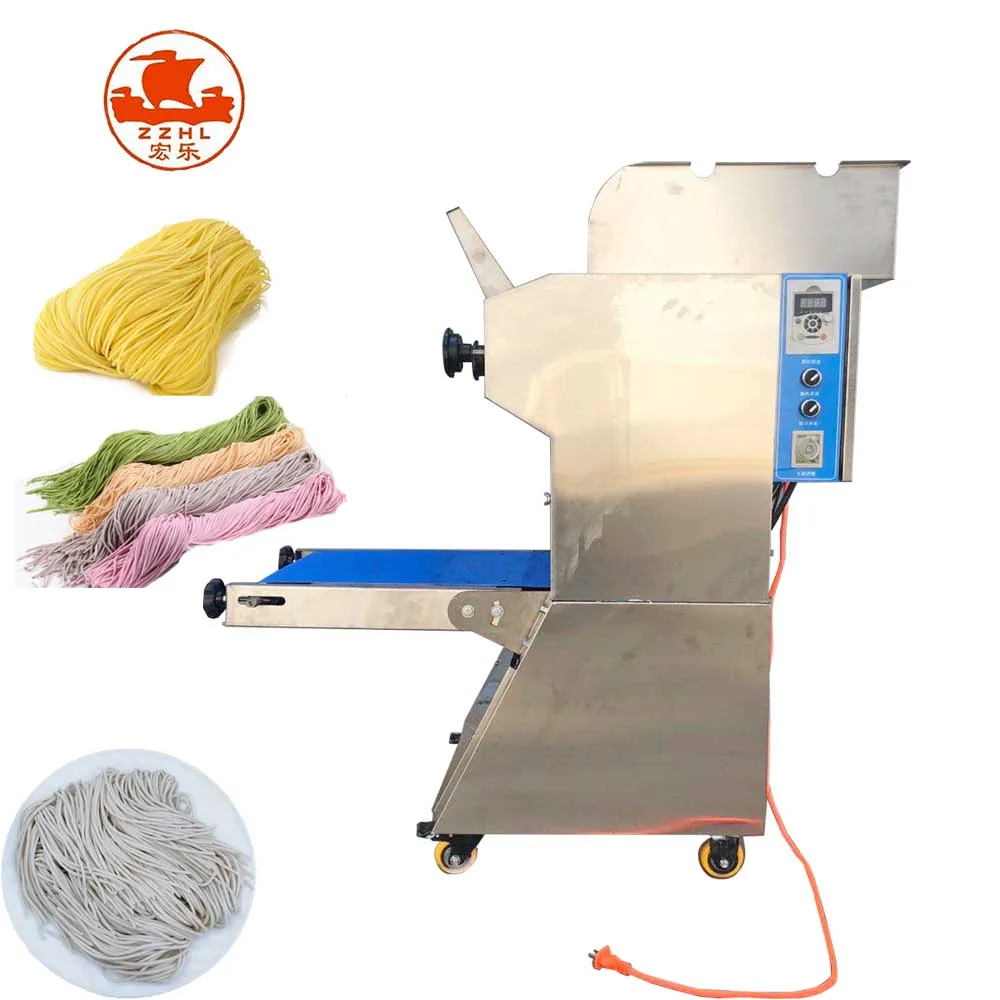 Pasta Production Line Grain Product Making Machines Stainless Steel Fresh Dried Noodle Pressing Making Cutting Machine For Sale