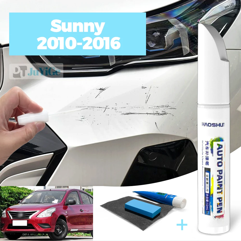 

Для Nissan Sunny N17 2010-2016 2011 2012 2013 2014 2015 автомобильная ручка для краски, уход за краской, ремонт царапин, восковая краска, средство для удаления царапин