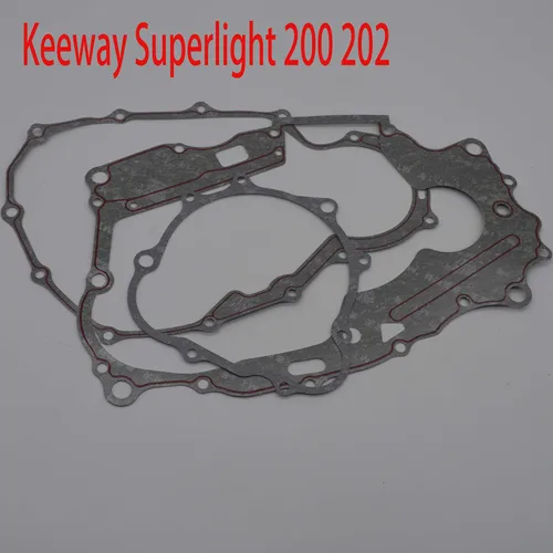 Junta de cigüeñal de motor de motocicleta de 200cc izquierda derecha para QJIANG keeway superlight 200 202 QJ200-2H chopper
