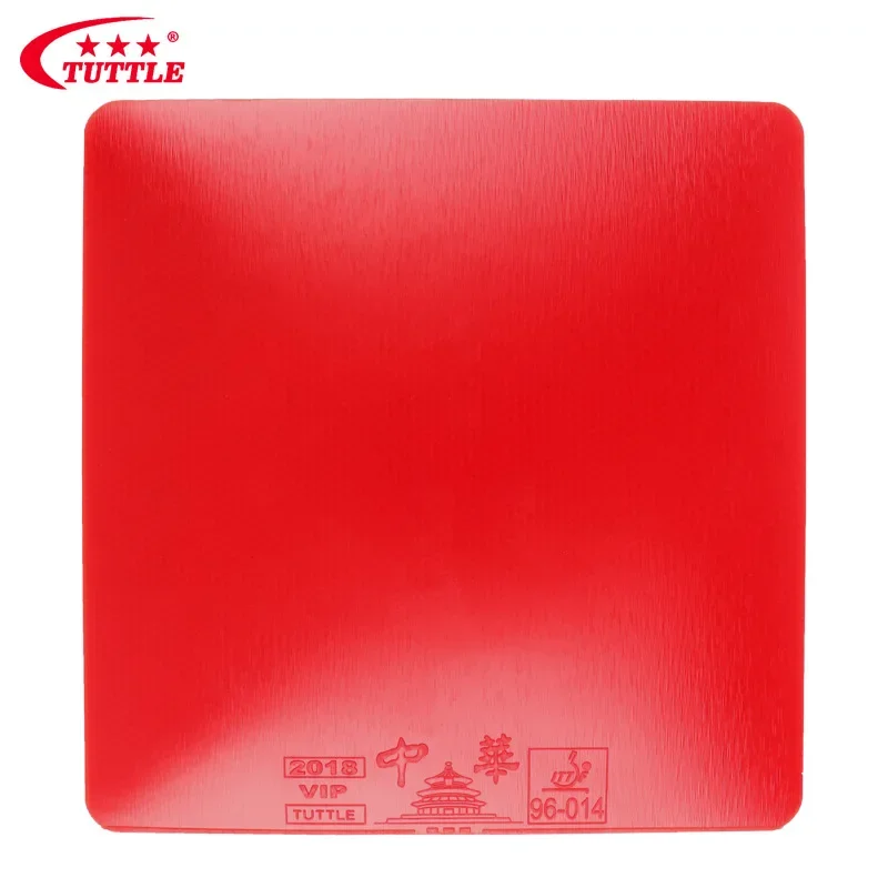 TUTTLE VIP 2018 CHINA Table Tennis Rubber Unique High Friction Wire-Drawing Surface Sticky Rubber Japanese Ping Pong Sponge