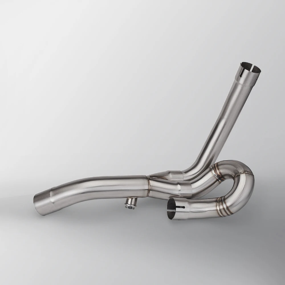 Escape Motorcycle Racing Exhaust Mid Pipe Kit Fit Compatible OEM Muffler For Aprilia Dorsoduro 750 SMV750 Shiver 750 2008-2017