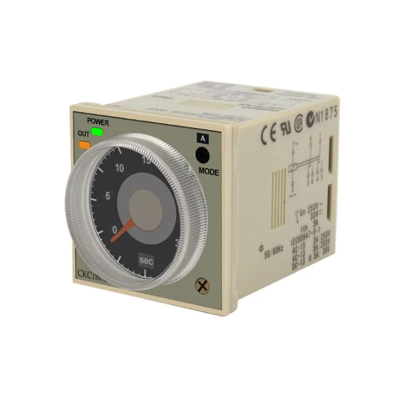 

H3CR-A8 Напряжение AC110V-220V DC24 8-контактное указательное реле времени