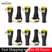 Conector de manguera de agua para calentador de refrigeración de coche, accesorio para Mazda 2, 3, 5, 6, CX-7, CX-9, CX7, CX9, D65161240, B37F61240, D651-61-240, B37F-61-240, 10 Uds.