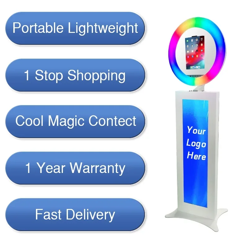 

DZ WJW CJM усовершенствованные продукты, чехол для iPad для фотобудки, портативная подставка для Ipadvidepbooth RGB для ipad, кольцо для фотобудки