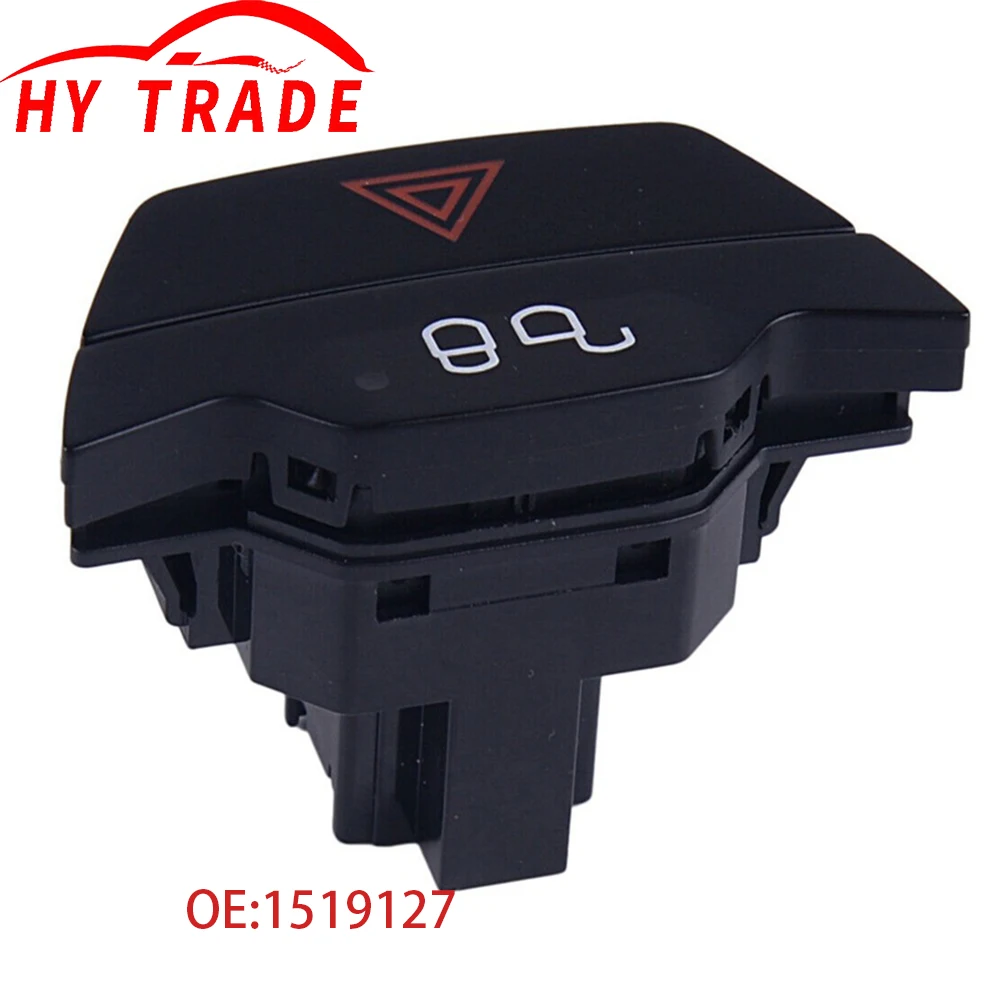 

For Ford For Fiesta For Transit For MK7 Locking Emergency Hazard Lights Warning Switch Button 1519127 Car Accessories