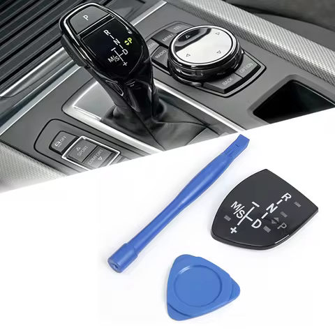 Car Shift Knob Gear Button Cover Trim For BMW 1 2 3 4 5 7Series F10 F11 F01 F02 X1 X3 X4 X5 X6 M3 M5 F30 F32 F18 F25 F15 F16 F35