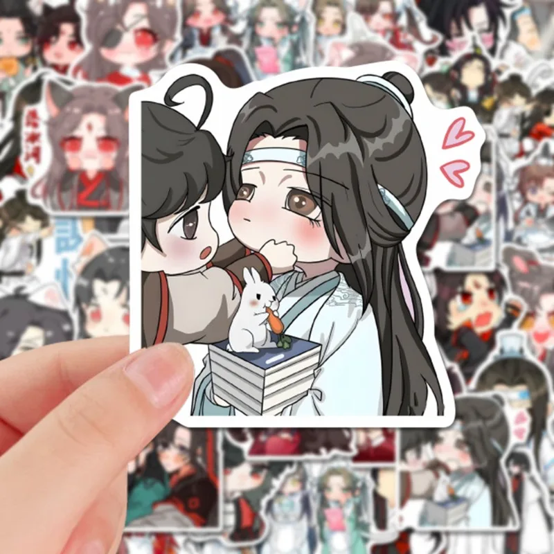 mo dao zu shi Sticker Anime tian Waterproof Sticker Cute Student Stationery Children Supplies Grandmaster of Demonic Cultivation