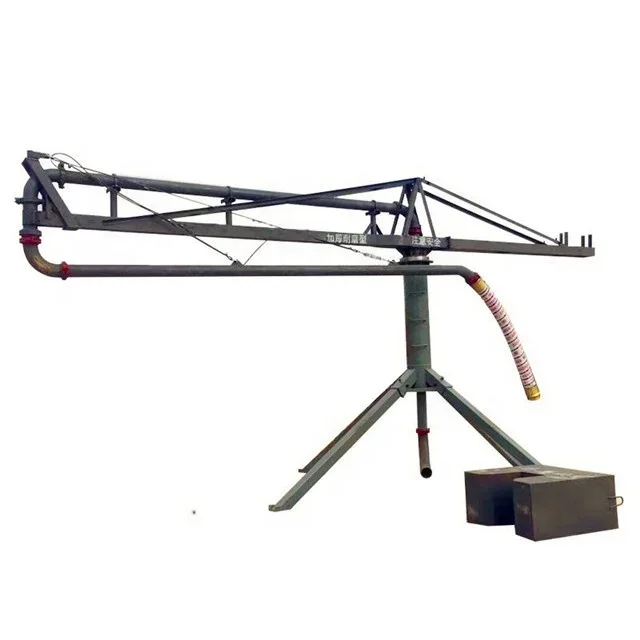

pumping machines spider concrete placing boom for truck sany