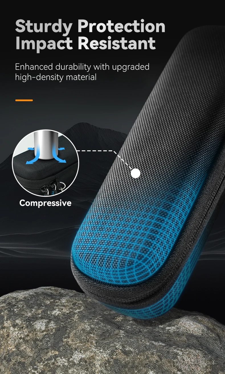 TELESIN Mini-Schutztasche für DJI Pocket 4 Pocket 3 Tragetasche Wasserdichte Aufbewahrungsbox für DJI Pocket 3 Zubehör – Detail 2