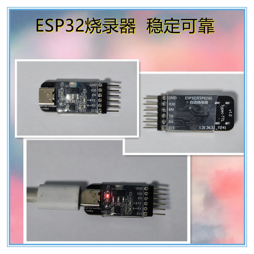 ESP32 Automatic Downloader ESP8266 Burner USB to Serial Port Burning Module USB to TTL Module