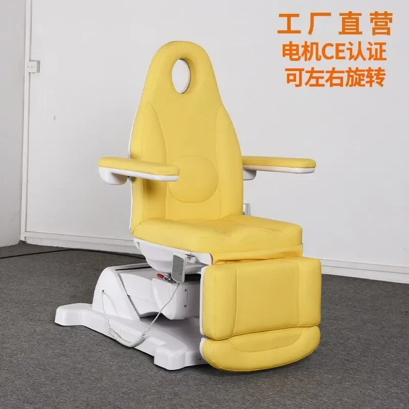 

newFor Beauty Salons Micro-Whole Injection Surgery Bed Electric Lift Beauty Care Bed Multi-Function Rotating Eyelash Tattoo C