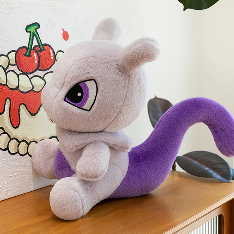 35-80cm Pokémon Mewtwo Plush Toys Cartoon Plushie Anime Birthday Pillow Sofa Kawaii Doll Stuffed Gift for Childrens Xmas