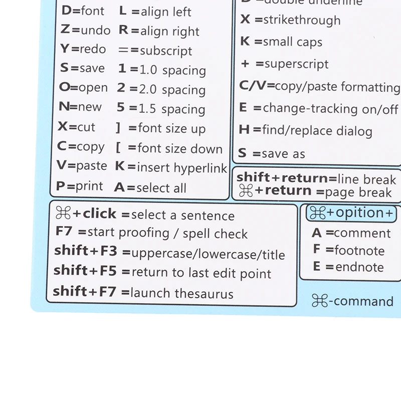 Pegatina de acceso directo para teclado de Windows, adhesivo para PC, portátil y de escritorio