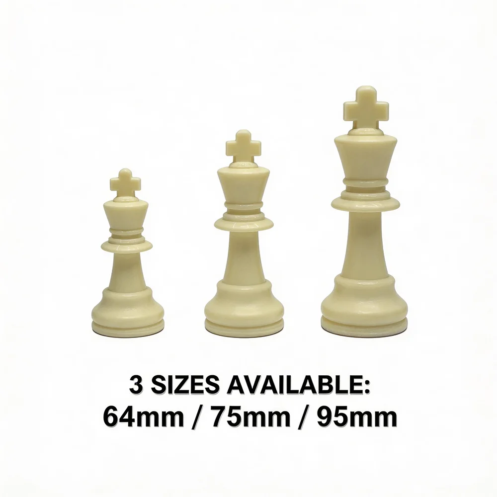 

Luxury 32 Piece Chess Game High Quality King High 64mm 77mm 97mm Chess Chess Game Medieval Chess Toys For Kids Game