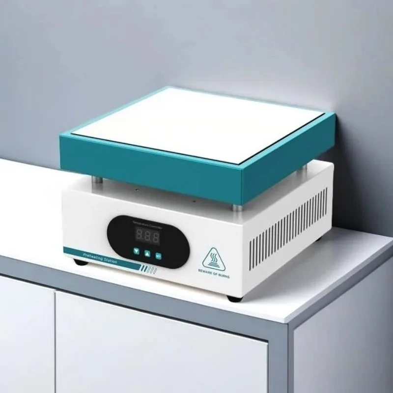 600W Constant Temperature Heating Table 200x200mm 946C Phone Split Screen PCB Hot Plate Preheating Table LED Lamp Desoldering