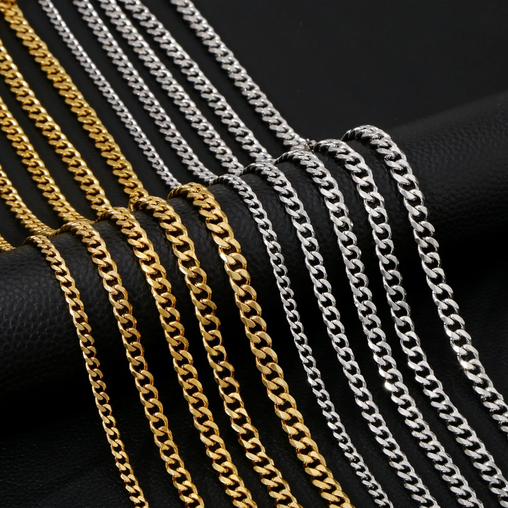 SGMAN Trendy Geometric Stainless Steel Chains Necklaces for Men and Women Quality Jewelry Gift Cheap Things with Free Shipping