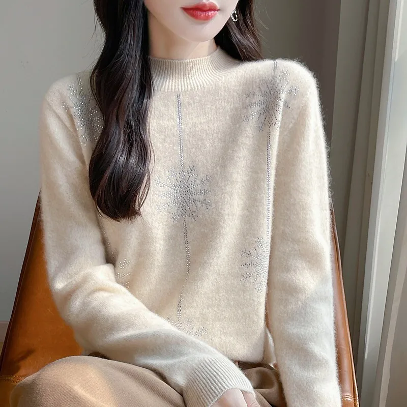 

Fall Clothes Women's Sweater Winter Long Sleeve Pullover Women Basic Soft Tops Female Clothing Sweaters Casual Knitwear