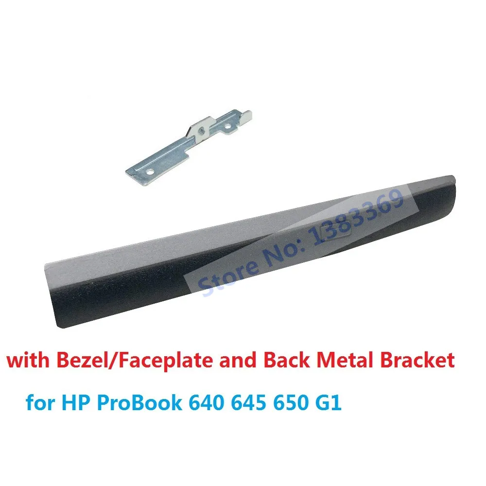 Optical Drive DVD Bezel Door Cover Faceplate Front Panel Metal Rear Bracket Hook for HP ProBook 640 645 650 655 G1