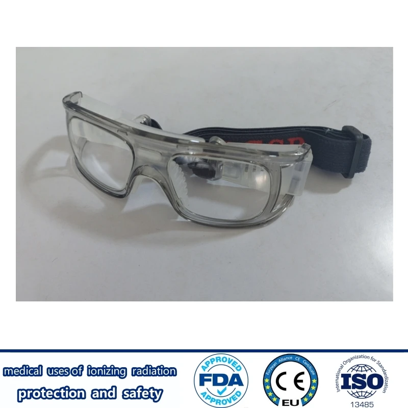 X-ray protective 0.5/0.75mmpb lead spectacles radiology department ionizing radiation protective anti falling lead glasses