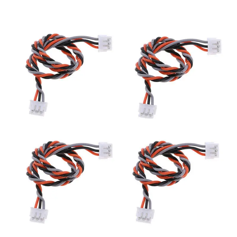 4PCS 18cm AR6210 AR8000 AR9020 JR FUTABA Receiver Extension Cable Wires