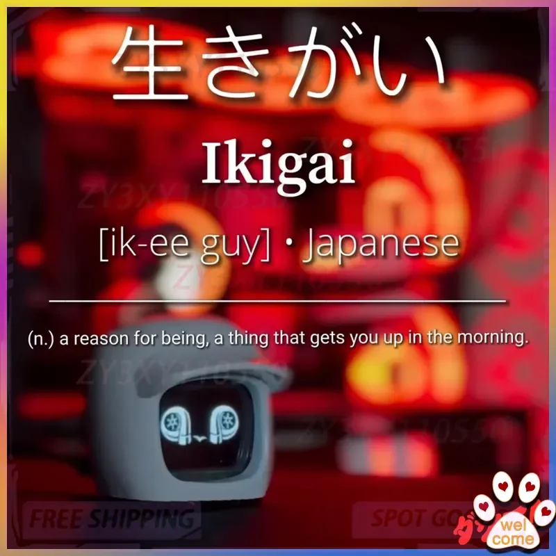 

Genuine Dasai 3rd Generation Mochi Car Mounted Robot Universal Modification Of Car Mood Parts Jdm Voice Start Car Decoration