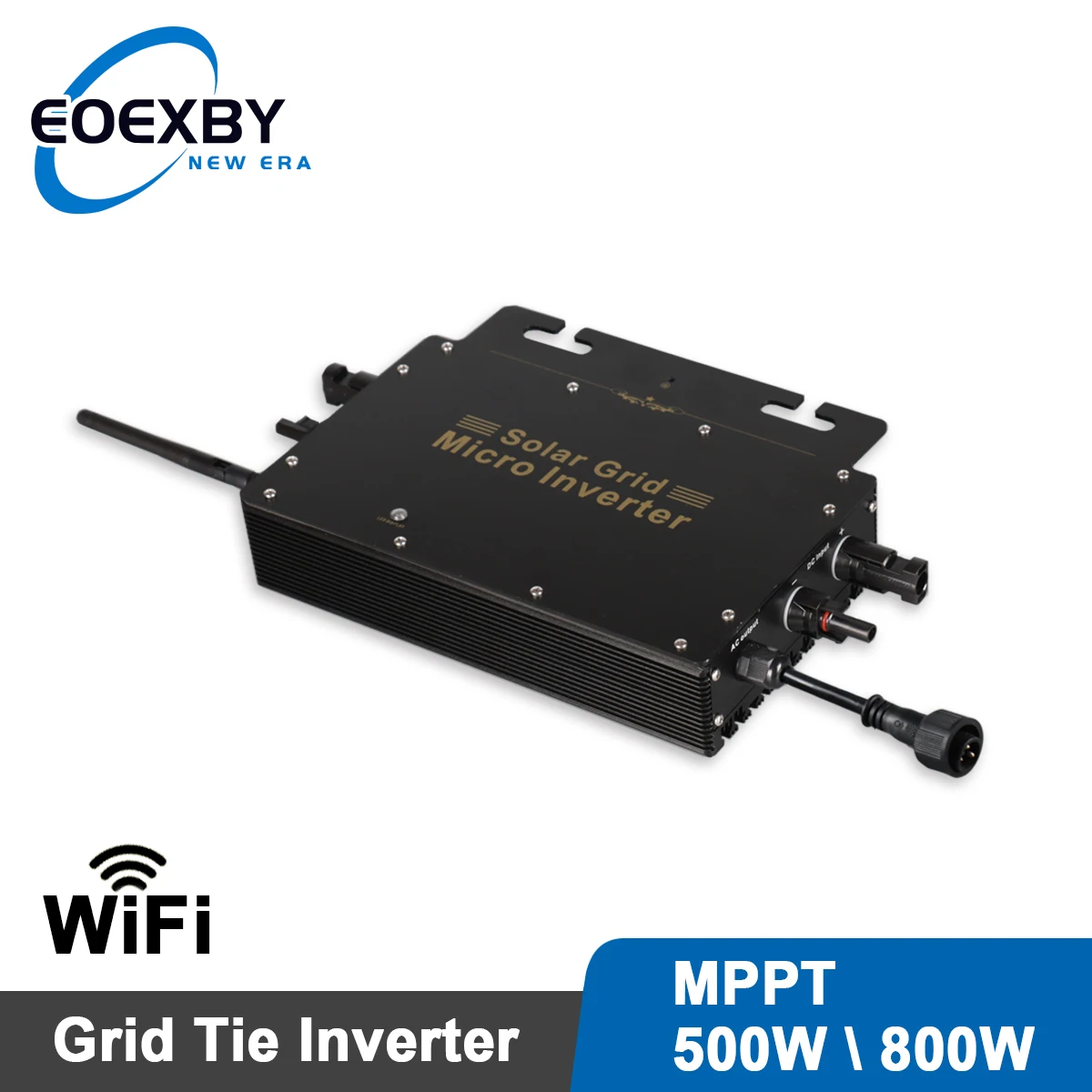 micro inversor de grade solar ip65 a prova dagua para usina de varanda wi fi mppt dc1855v a ac220v 110v 600w 700w 800w vde 01