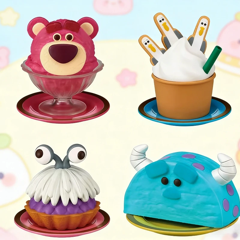 

New Movie Anime Character Strawberry Bear Abu Blind Box Delicious Dessert Series Desktop Decoration Holiday Birthday Gift