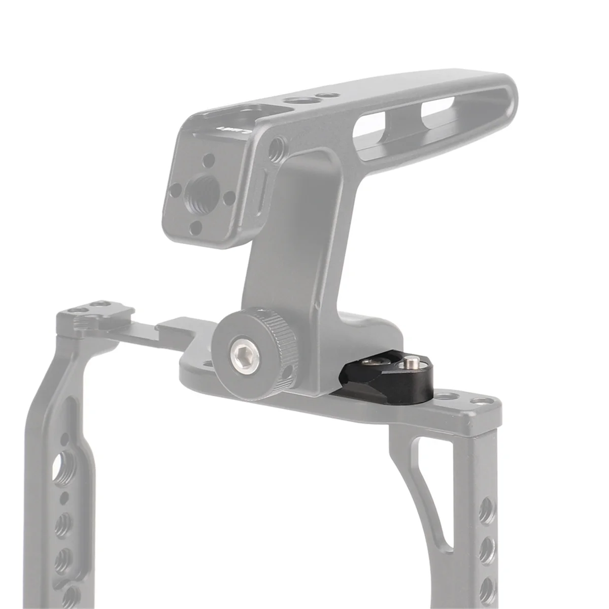 Controle deslizante de trilho para câmera, 4.9cm, universal, gaiola de coelho, alça de transporte, liberação rápida, trilho de câmera