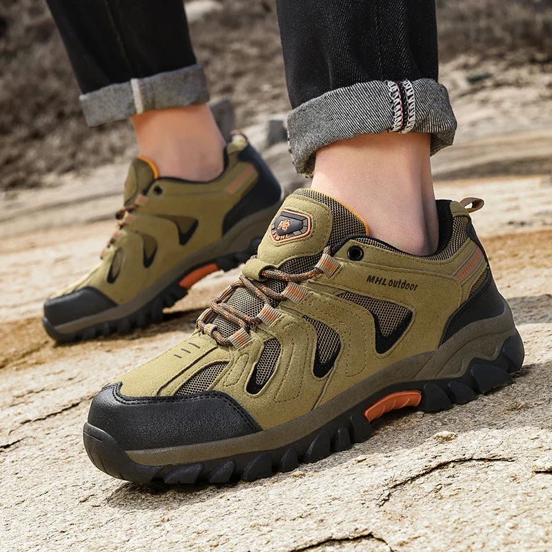 

Men's Casual Hiking Sneakers - Shock-Absorbing & Lightweight for Daily Adventures