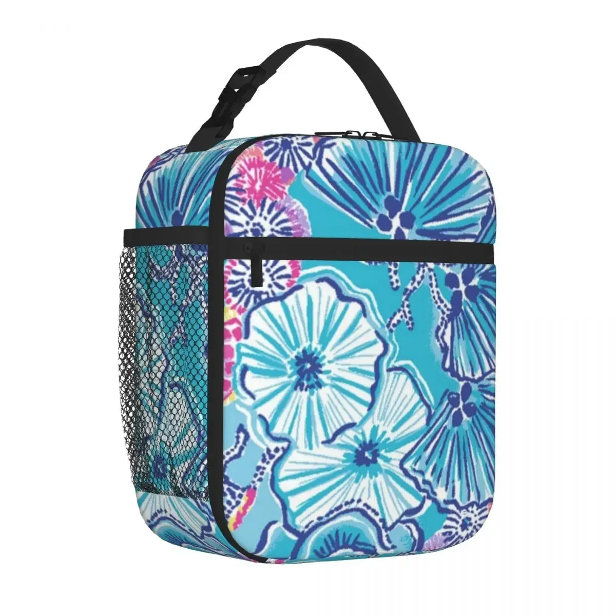 

Lily Pulitzer Insulated Lunch Bags Thermal Bag Lunch Boxes Cooler Thermal Lunch Box Picnic Food Tote Bags for Woman Girl School