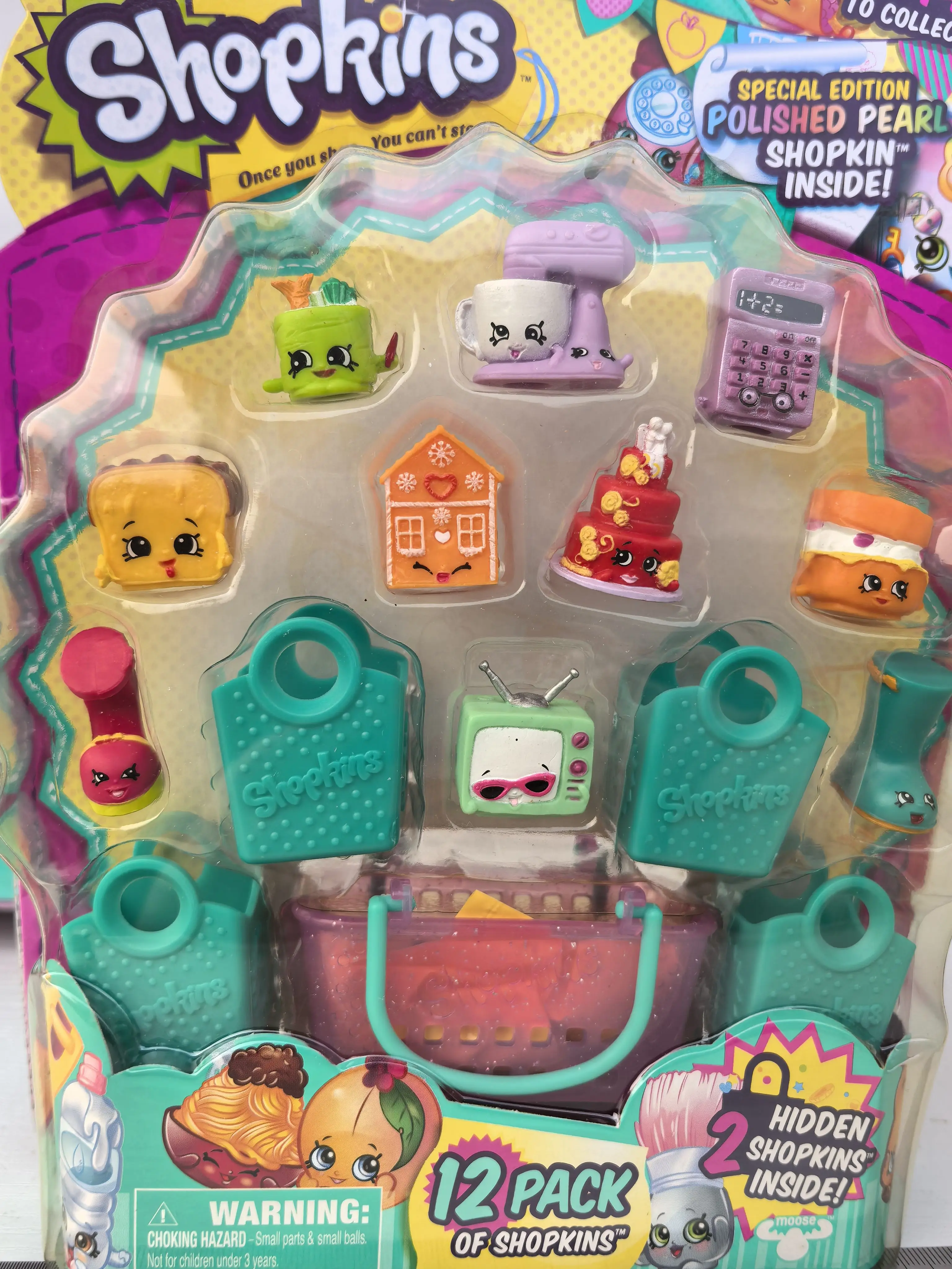 Original Shopkins Shopping Elf Doll Blind Box Mini Mall Restaurant Toys Action Figures Play House Toys Children's Birthday Gifts